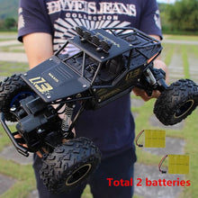 Load image into Gallery viewer, 28cm  4WD 1:16 RC Cars Updated Version 2.4G Radio Control RC Cars Toys Buggy High speed Trucks Off-Road Trucks Toys for Children