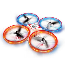 Load image into Gallery viewer, Hot Fly UFO Drone Quadcopter Remote Control RC Fly Helicopter LED Infraed Induction UAV Aircraft Toys for Kids,Children,Adult